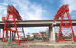 QM70T 30 M - 22 M の橋工事現場トラス二重桁ガントリー クレーン