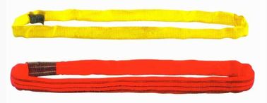 持ち上がる商品、赤くまたは黄色のポリエステル円形の吊り鎖の無限のタイプのための天井クレーンの部品
